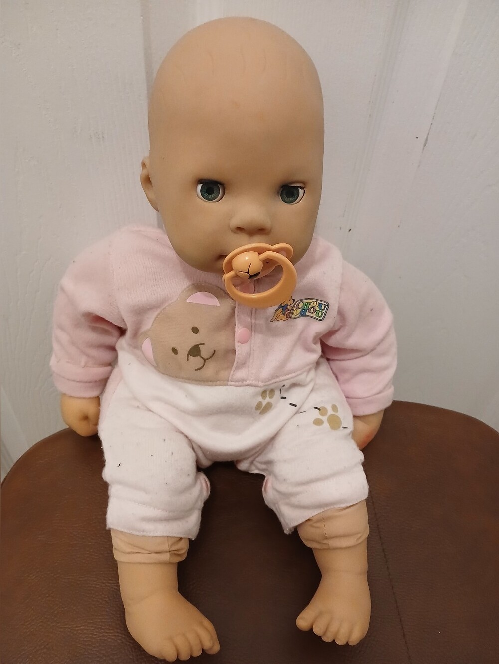 Pink Baby Doll with Pacifier - Kids Toys